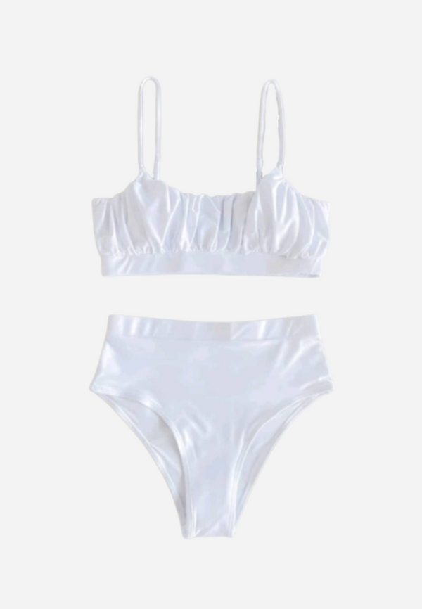 Malapascua in White Two-piece swimsuit – BluePalm Swimwear
