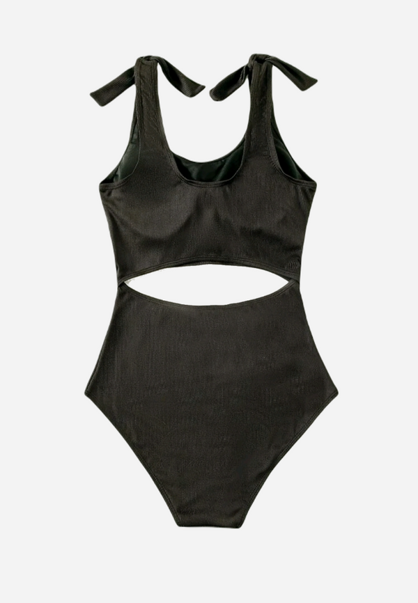 Sibay Black Two Monokini Swimwear