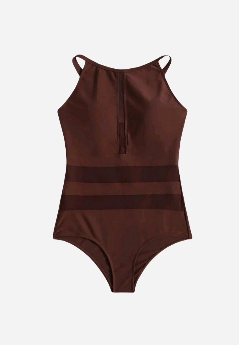 Sumilon in Brown Swimwear