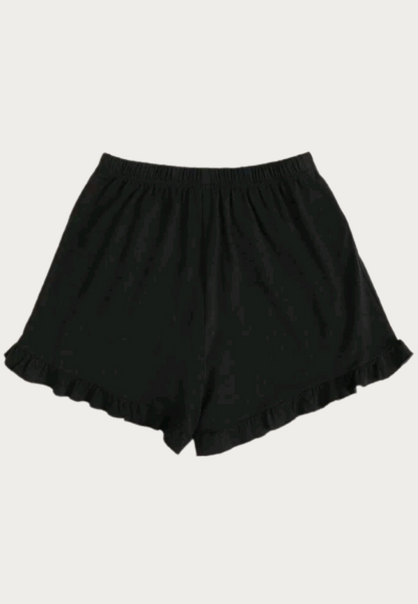 Cozy Girl Shorts in Black