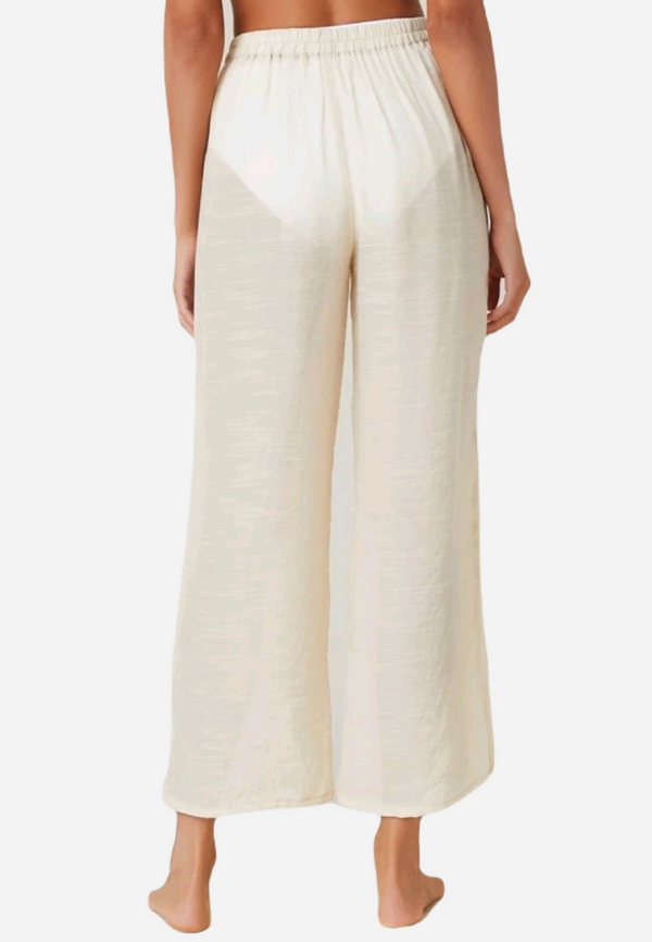 San vicente cover up Trousers in Cream
