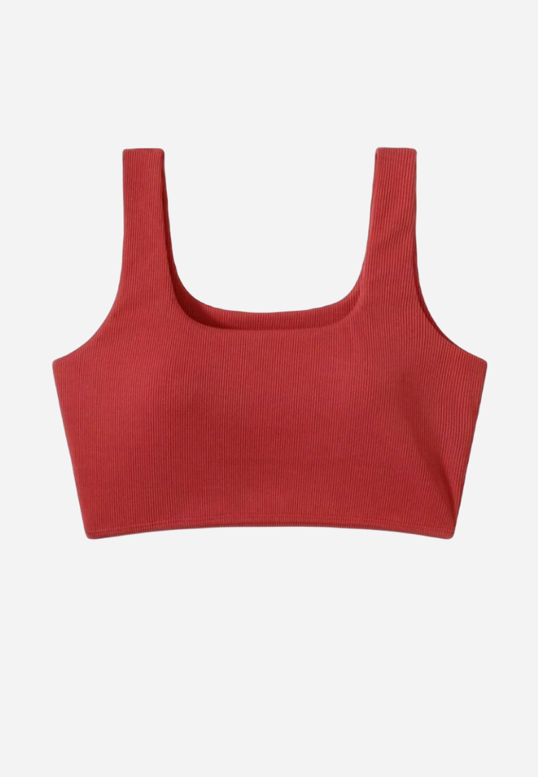 Swimsuit Top in Red