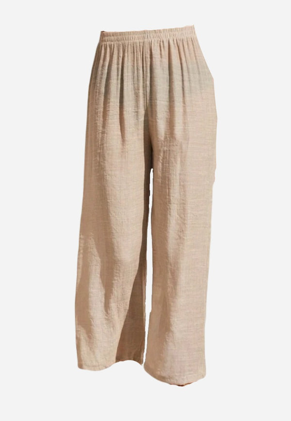 San Vicente cover up Trousers in Khaki